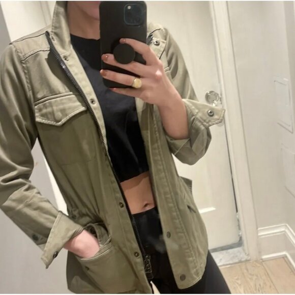 CLUB MONACO Size S Women’s Utility Jacket - two tone - Picture 1 of 11